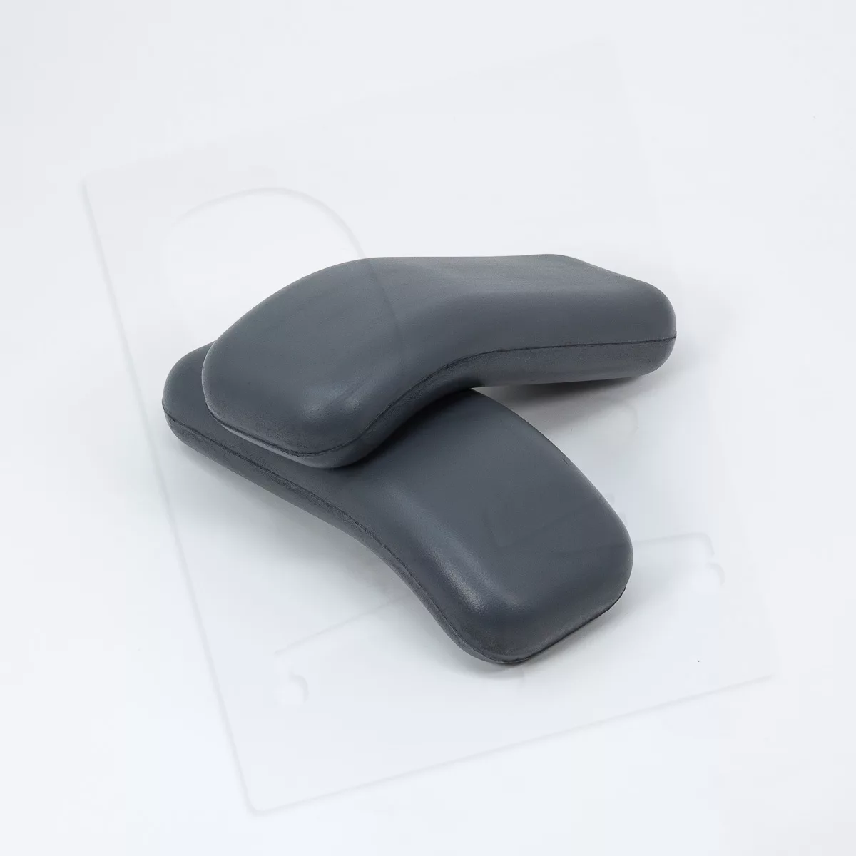 Crandall Office Furniture aftermarket replacement Herman Miller Equa Arm Pads - Grey 0003