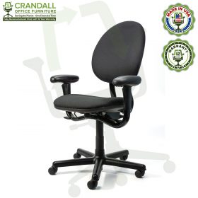 Crandall Office Furniture Remanufactured Steelcase Criterion Chair with 12 Year Warranty - 02