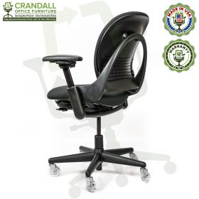 Crandall Office Furniture Remanufactured Steelcase V1 Leap Chair with 12 Year Warranty - Arch Back - 04