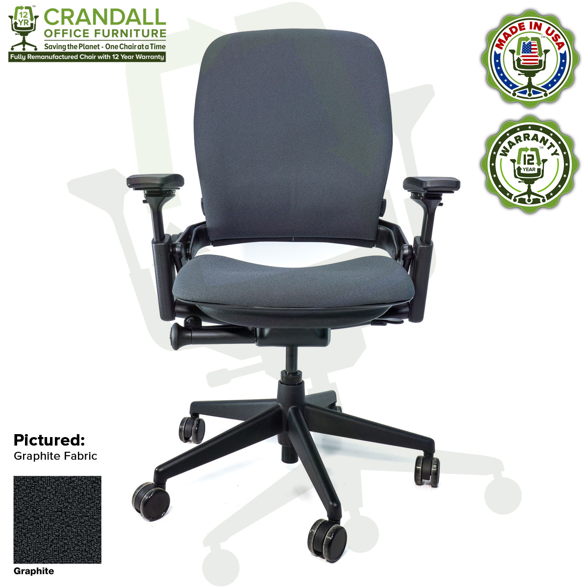 Crandall-Office-Remanufactured-Steelcase-462-V2-Leap-Chair-Color-Graphite