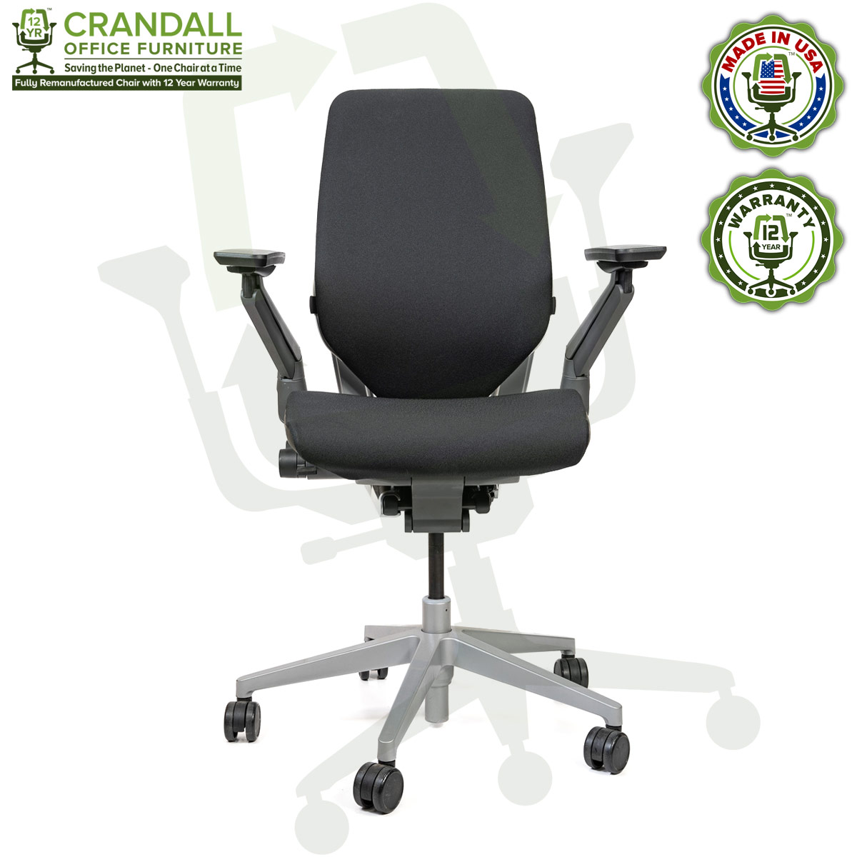 Crandall Remanufactured Steelcase Gesture Chair 01