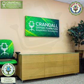 Crandall Office Custom Fabric Art Acoustic Sound Panels - Custom
