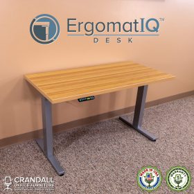 Crandall-Office-Furniture-ErgomatIQ Height-Adjustable-Desk-001