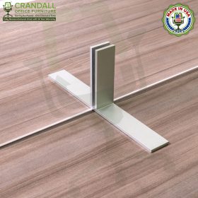 Table Top Free Standing Plexiglass & Acrylic Barrier Brackets 0012