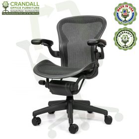 Crandall Office Refurbished Herman Miller Aeron Chair - Size A - 0002