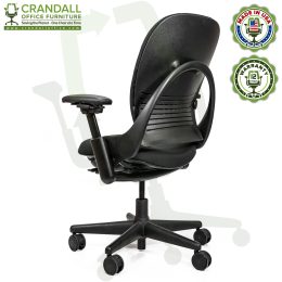 Crandall Office Furniture Remanufactured Steelcase V1 Leap Chair Arch Back - Highback 004