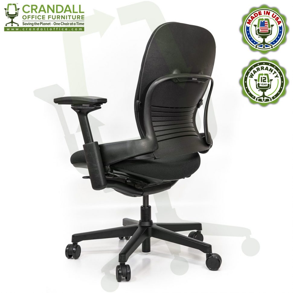Crandall Office Furniture Remanufactured Steelcase V2 Leap Plus Chair 04