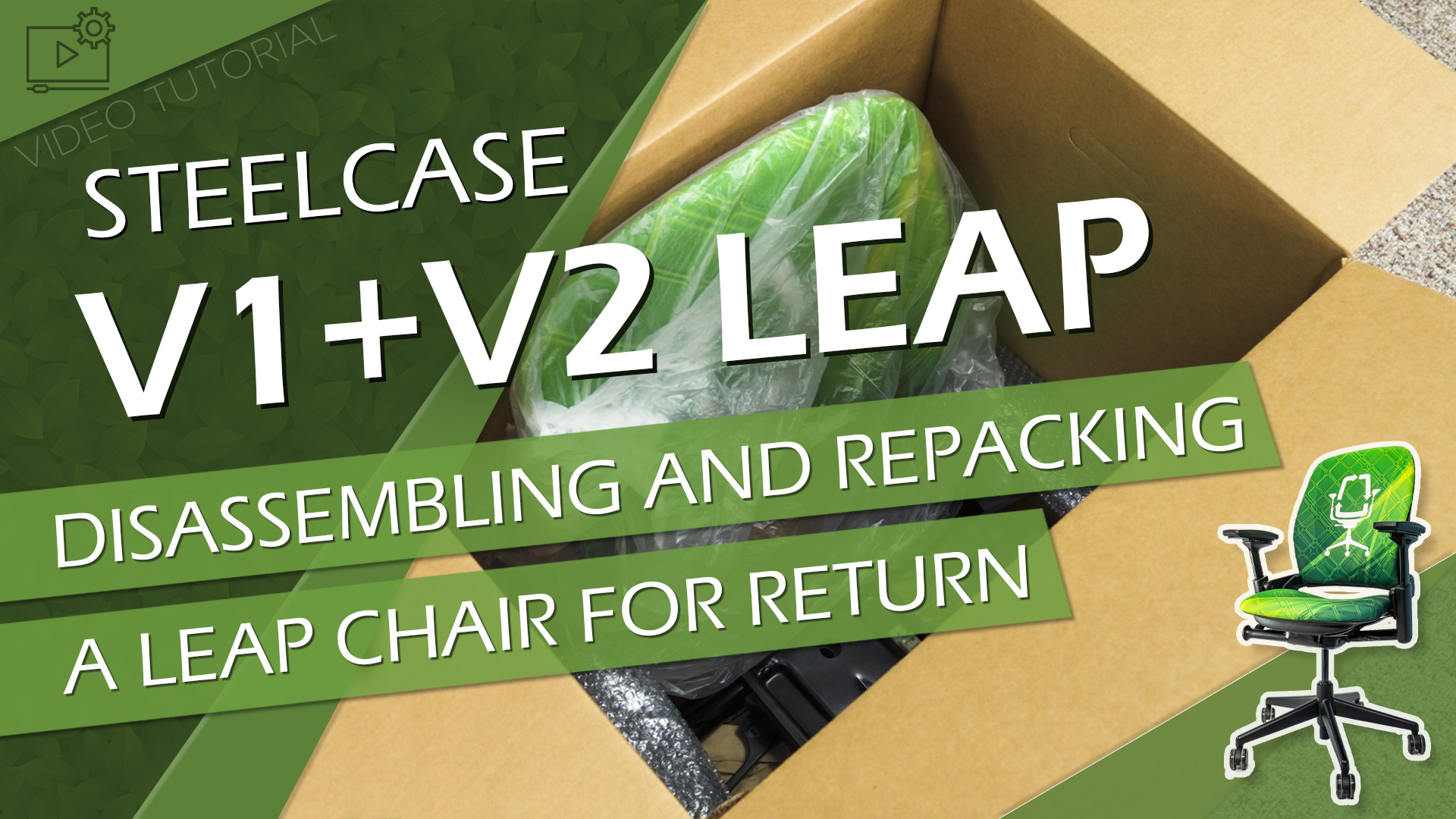 How To Disassemble And Repackage A Steelcase Leap Chair For Return Crandall Office Furniture