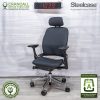 1039 - Steelcase V2 Leap with Headrest - Grade A