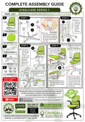 Introducir 47+ imagen steelcase office furniture assembly instructions