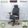 1439 - Steelcase V2 Leap with Headrest - Grade A