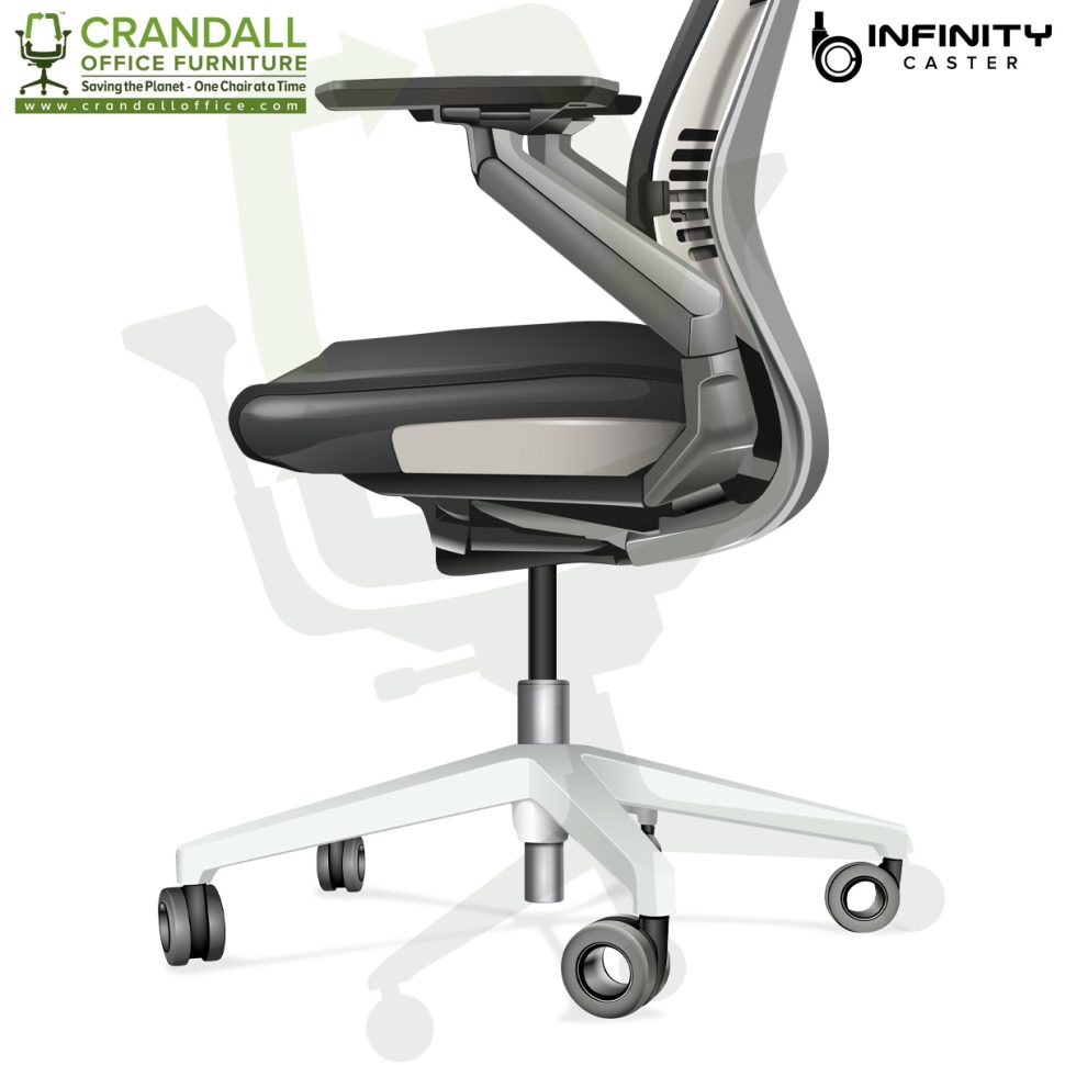 Crandall Office Furniture Infinity Hard Floor Self Braking Casters 0011