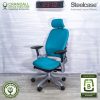 2310 - Steelcase V2 Leap with Headrest - Grade B
