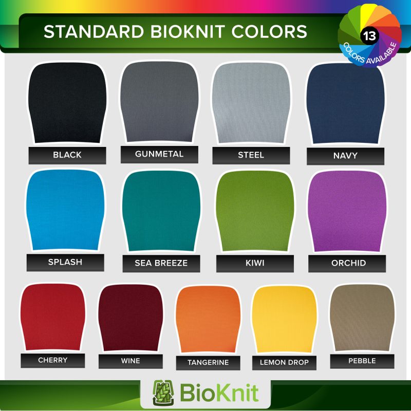 BioKnit Fabric Colors Available