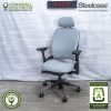 4520 - Steelcase V2 Leap with Headrest- Grade A